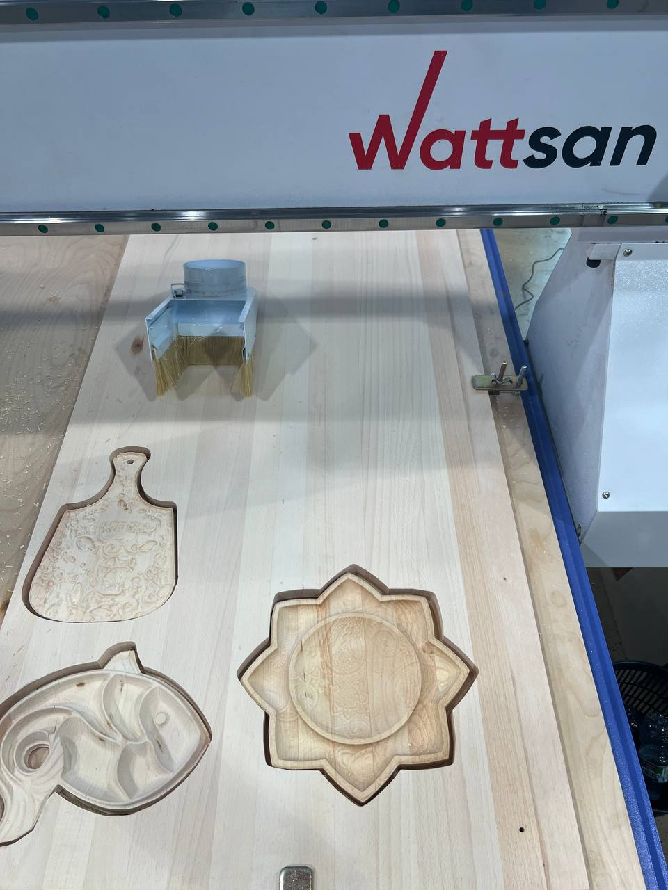 Лазерная 3D маркировка на станке Wattsan