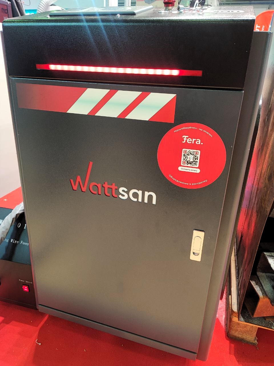 Аппарат лазерной сварки Wattsan на выставке Лесдревмаш