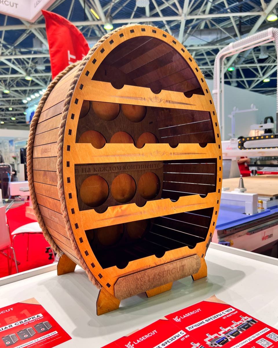 Изделие на лазерных станках Wattsan на Лесдревмаш 2024