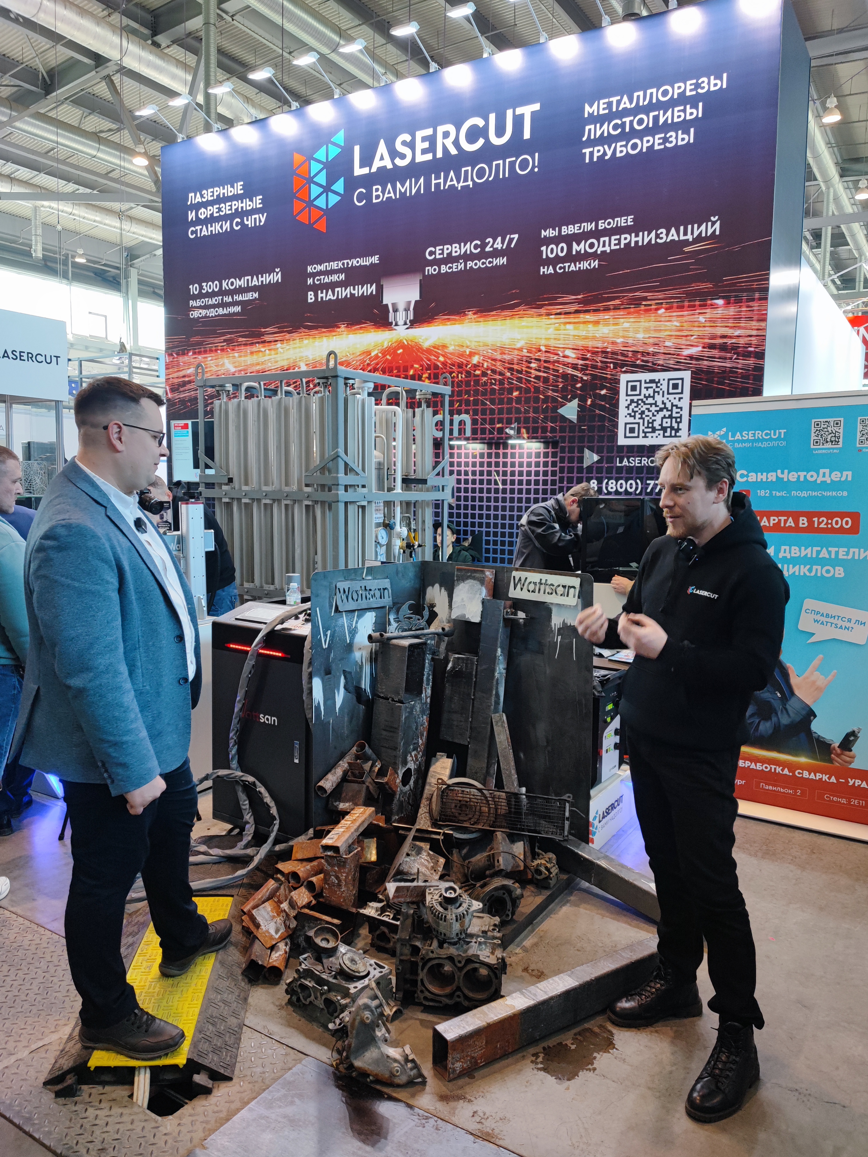 Блогер Саня Чётодел на выставке &laquo;Металлообработка. Сварка &ndash; Урал&raquo;