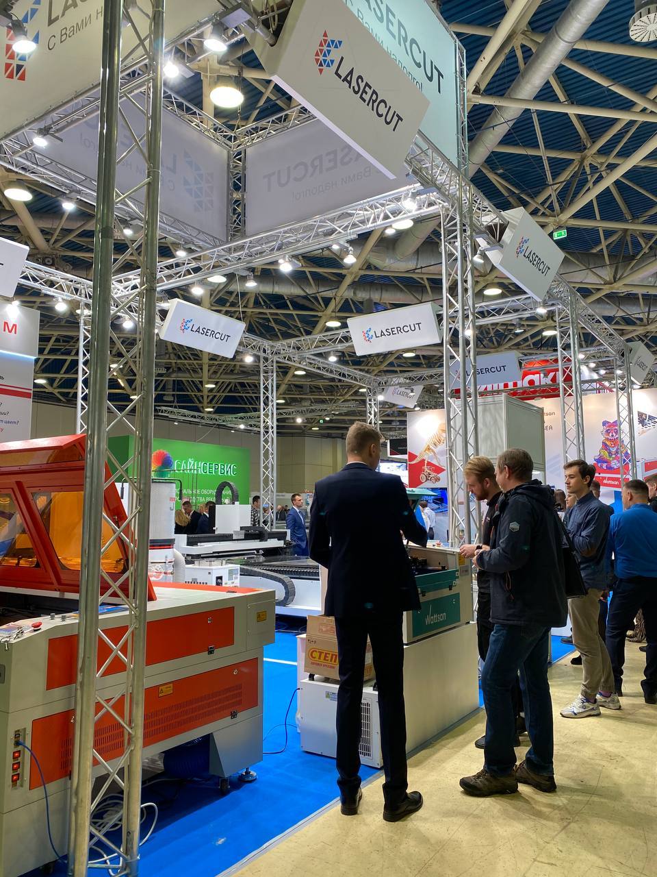 Стенд Lasercut на выставке Rusweld 2022