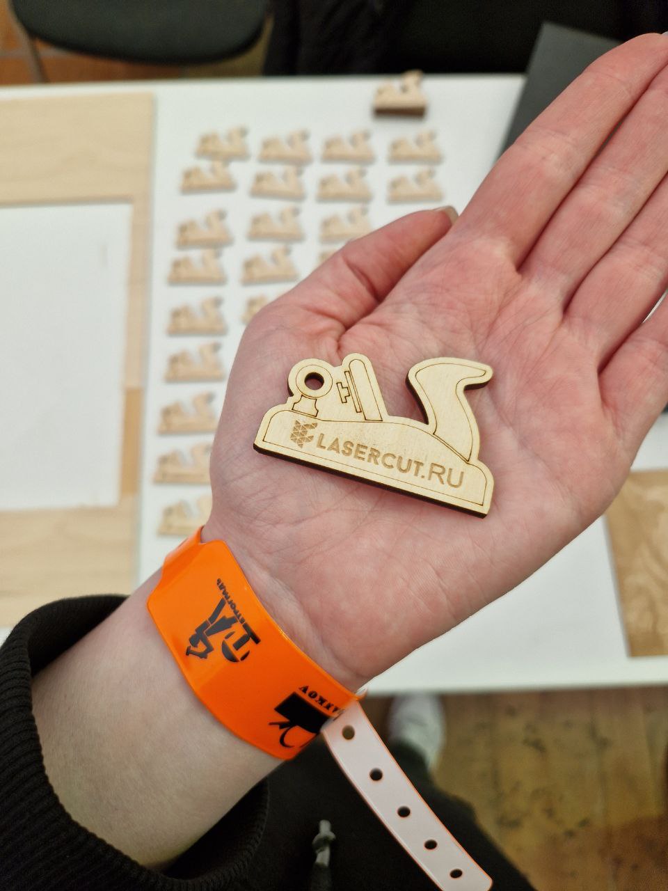 Изделие на лазерном станке Wattsan