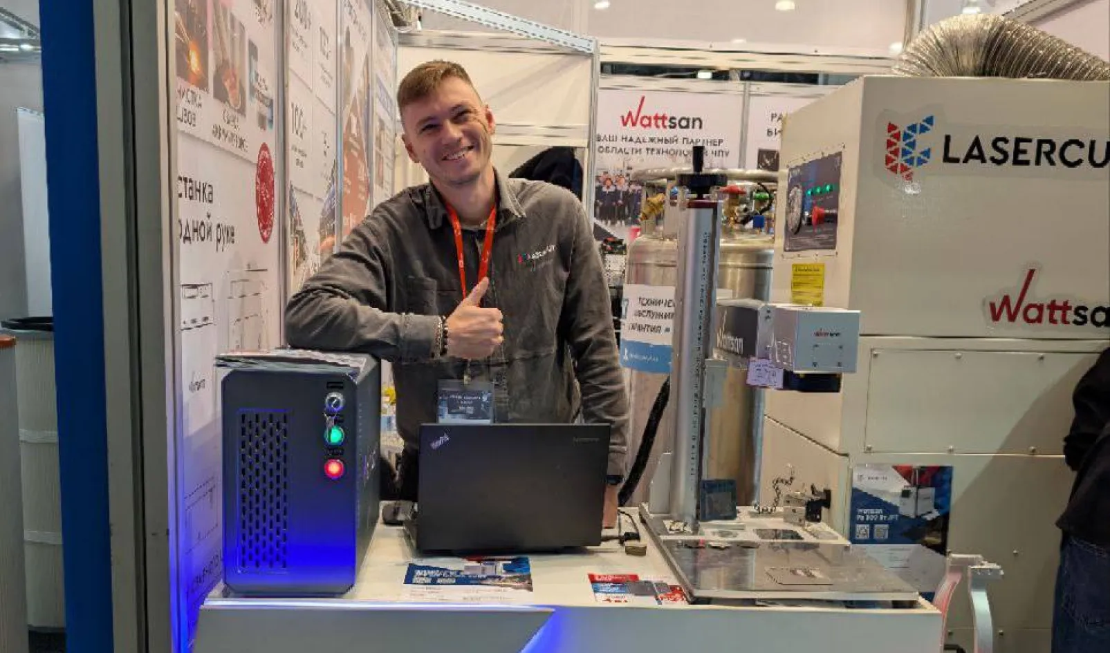 Lasercut на выставке Weldex