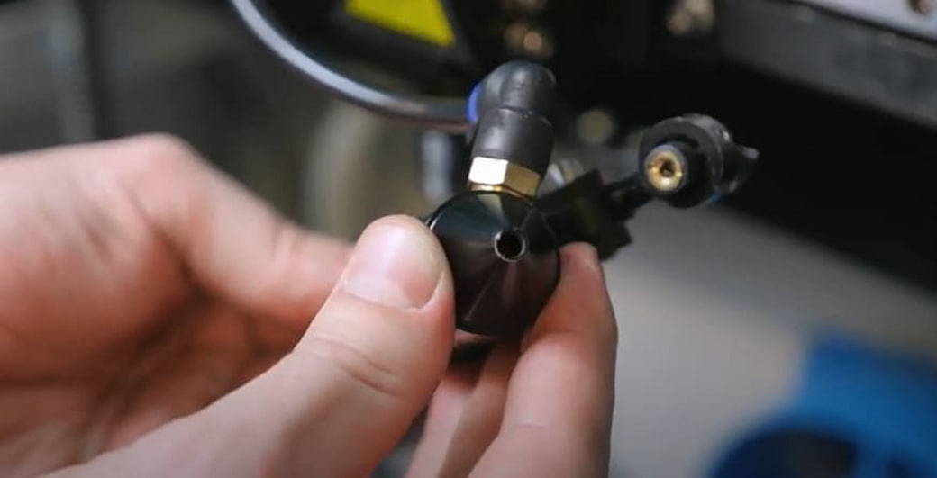 Сопло лазерного станка для гравировки бокалов