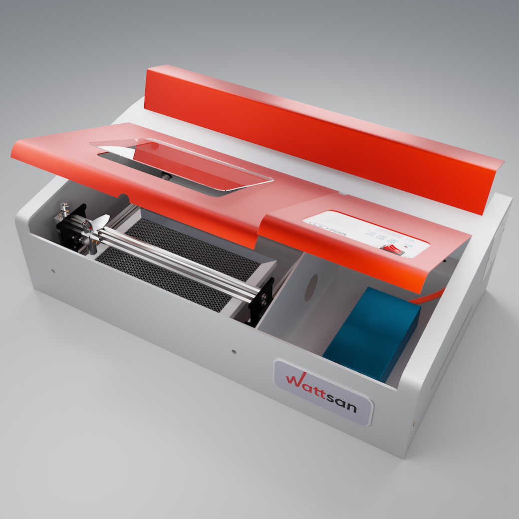 Станок лазерной резки фанеры Wattsan 0203