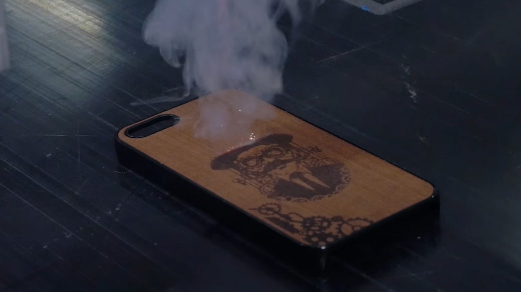 Лазерная гравировка дерева