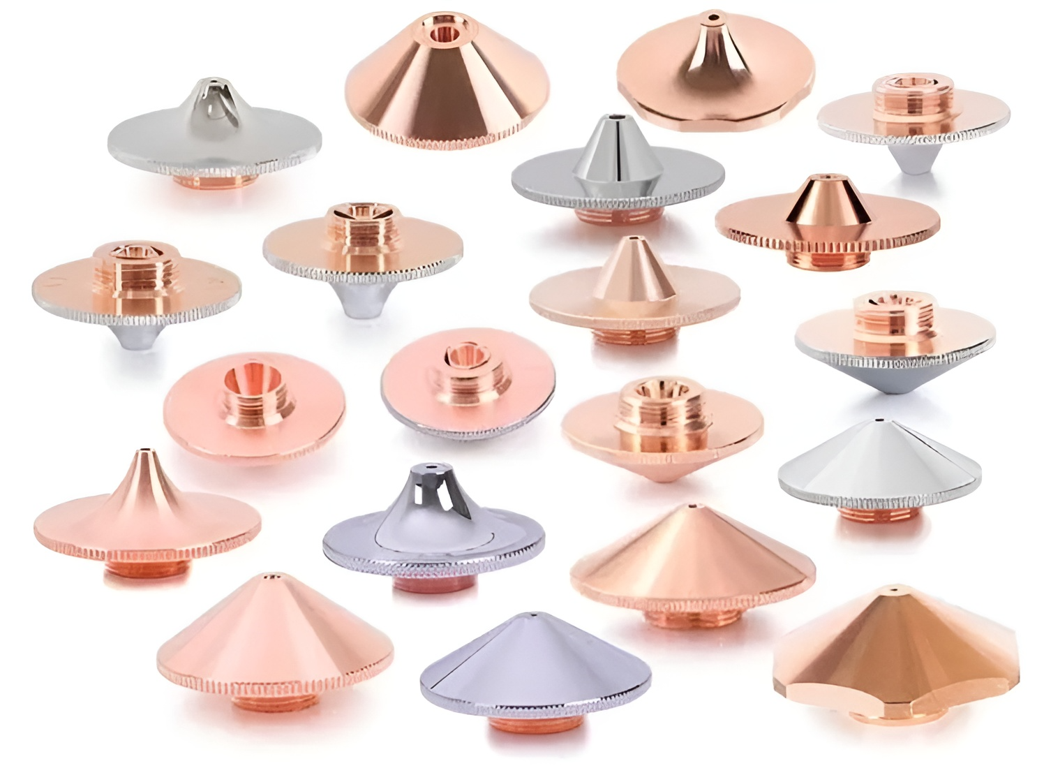 Сопла и стекла лазерного станка по металлу Wattsan