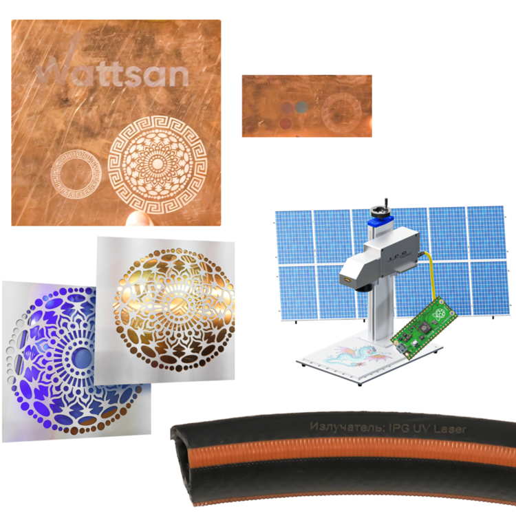 Возможности лазерного УФ маркера Wattsan