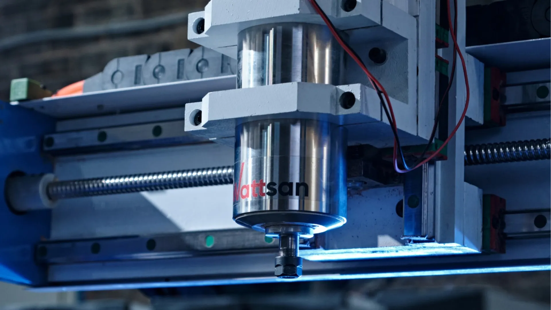 Шпиндель  &mdash; важный элемент ЧПУ фрезерного станка, влияет на точность и ресурс