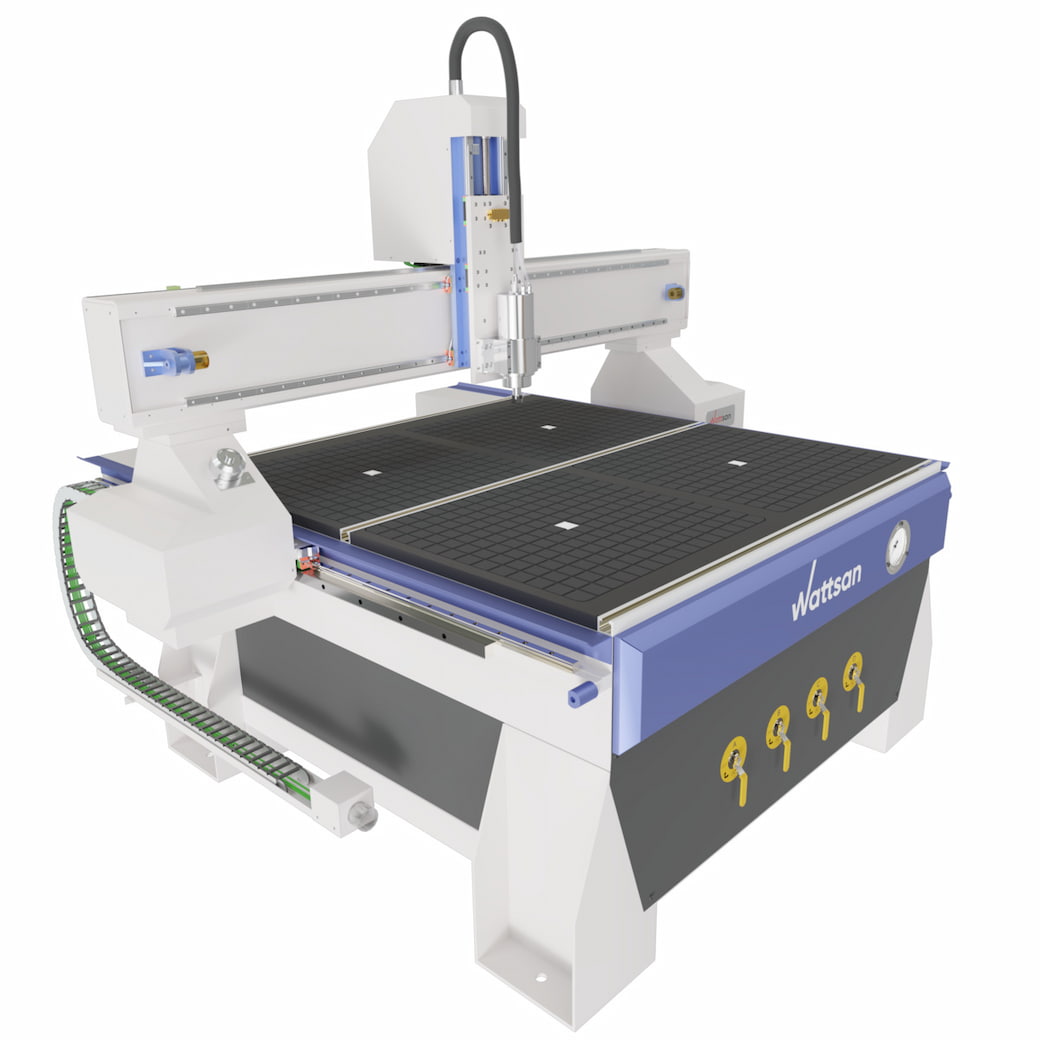 станок с вакуумным столом 