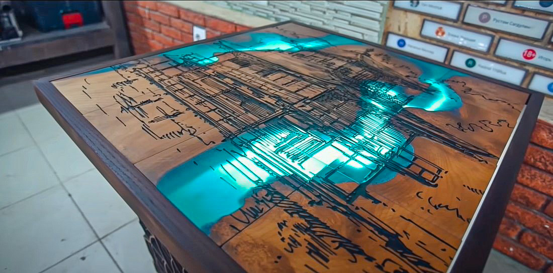 стол на фрезерном станке