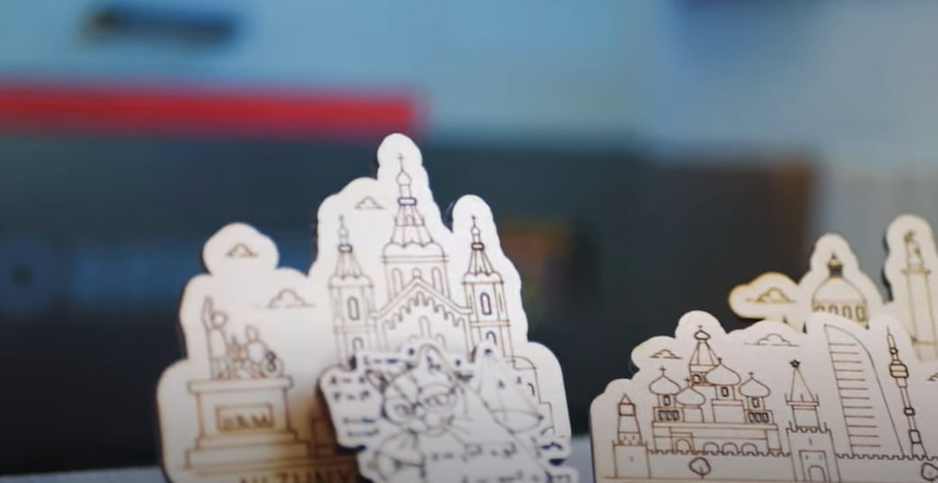 брелки деревянные