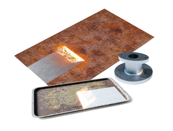 Лазерная очистка металла