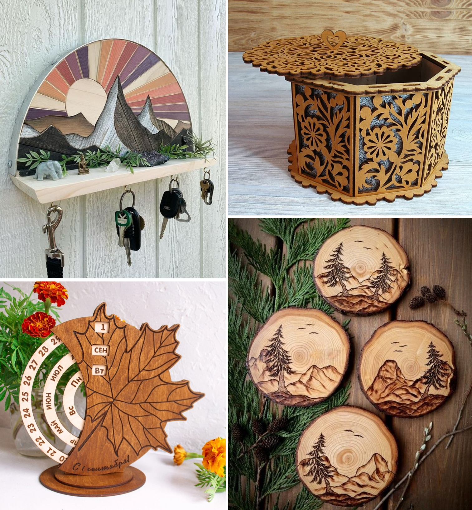 Изделия, изготовленные с помощью лазерного станка СО2