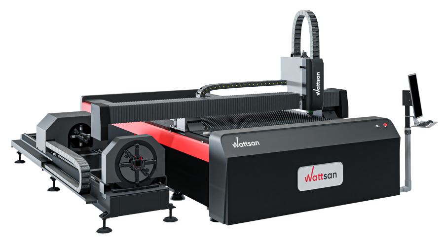 Станок с ЧПУ Wattsan 1530S для резки листа и труб