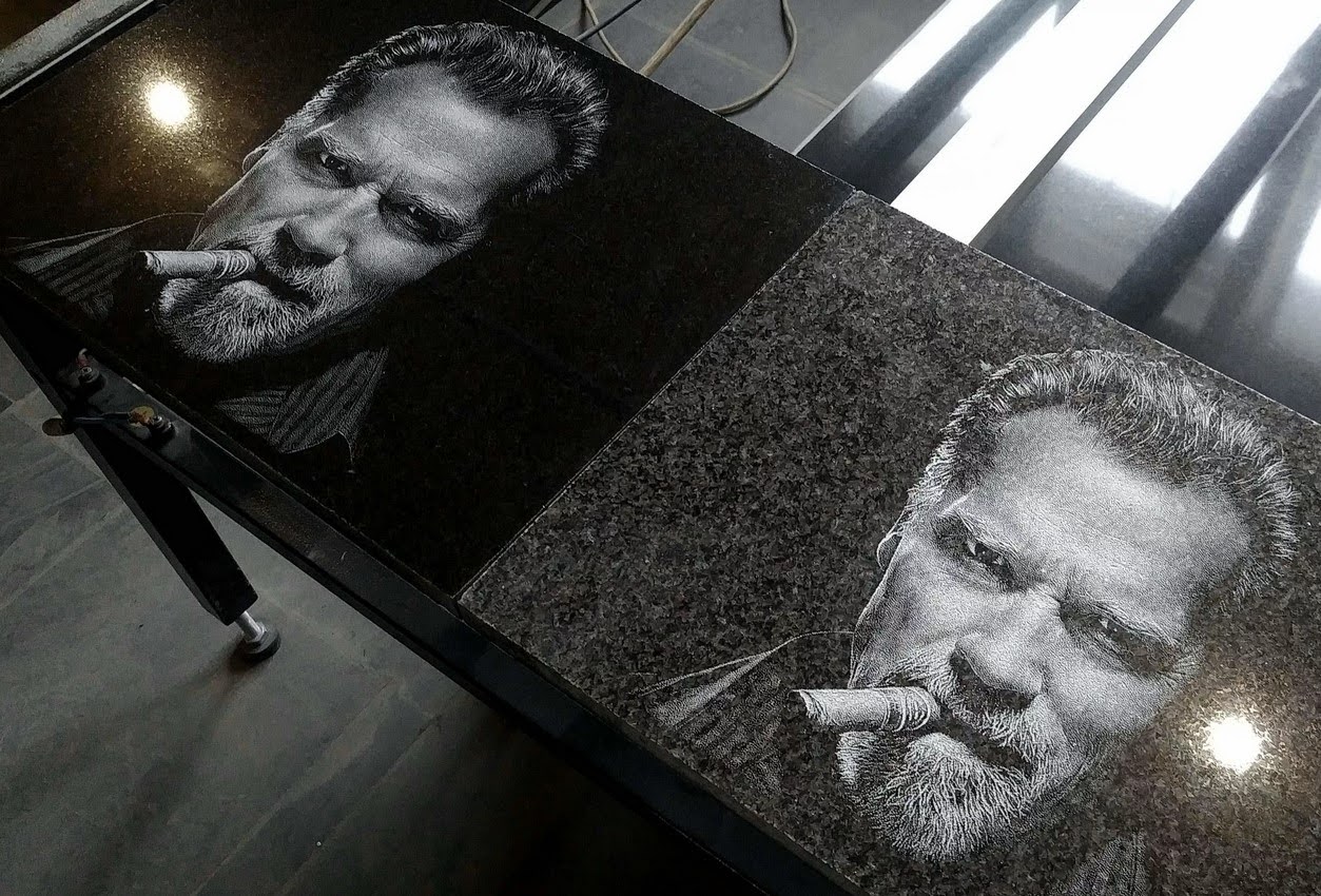 Гравировка ткани лазерным станком СО2