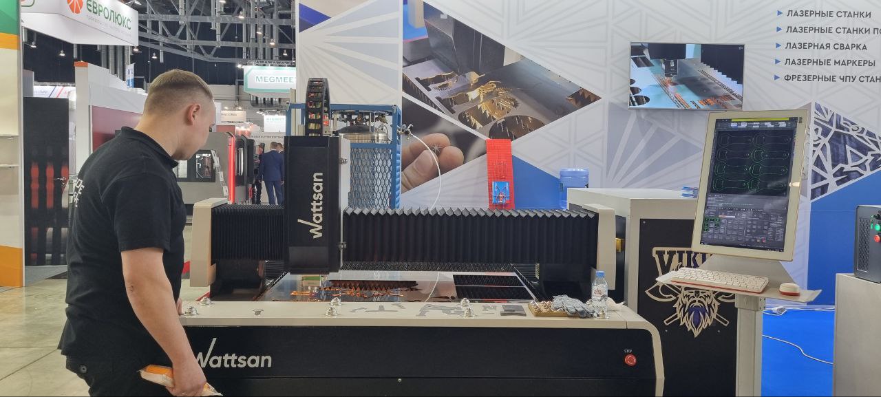 Лазерный станок для резки металла Wattsan