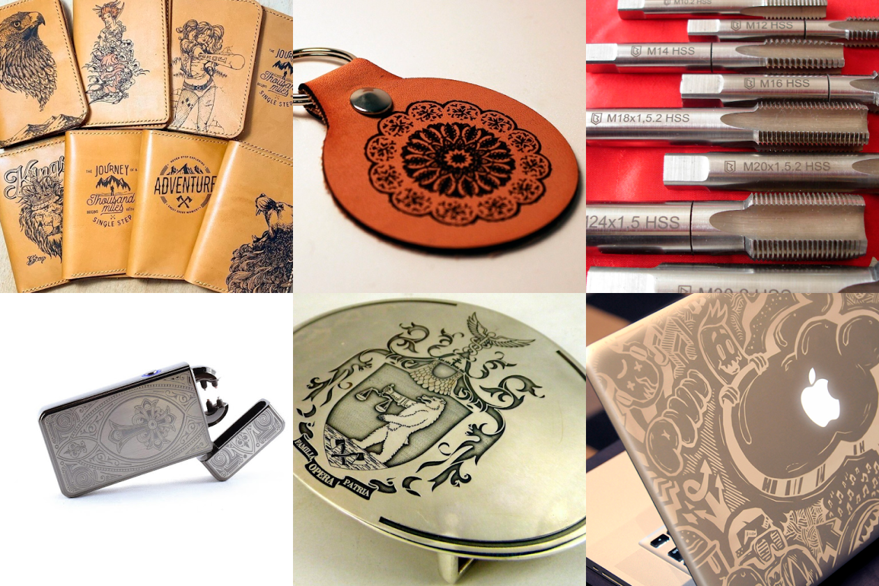 Работает c любыми материалами