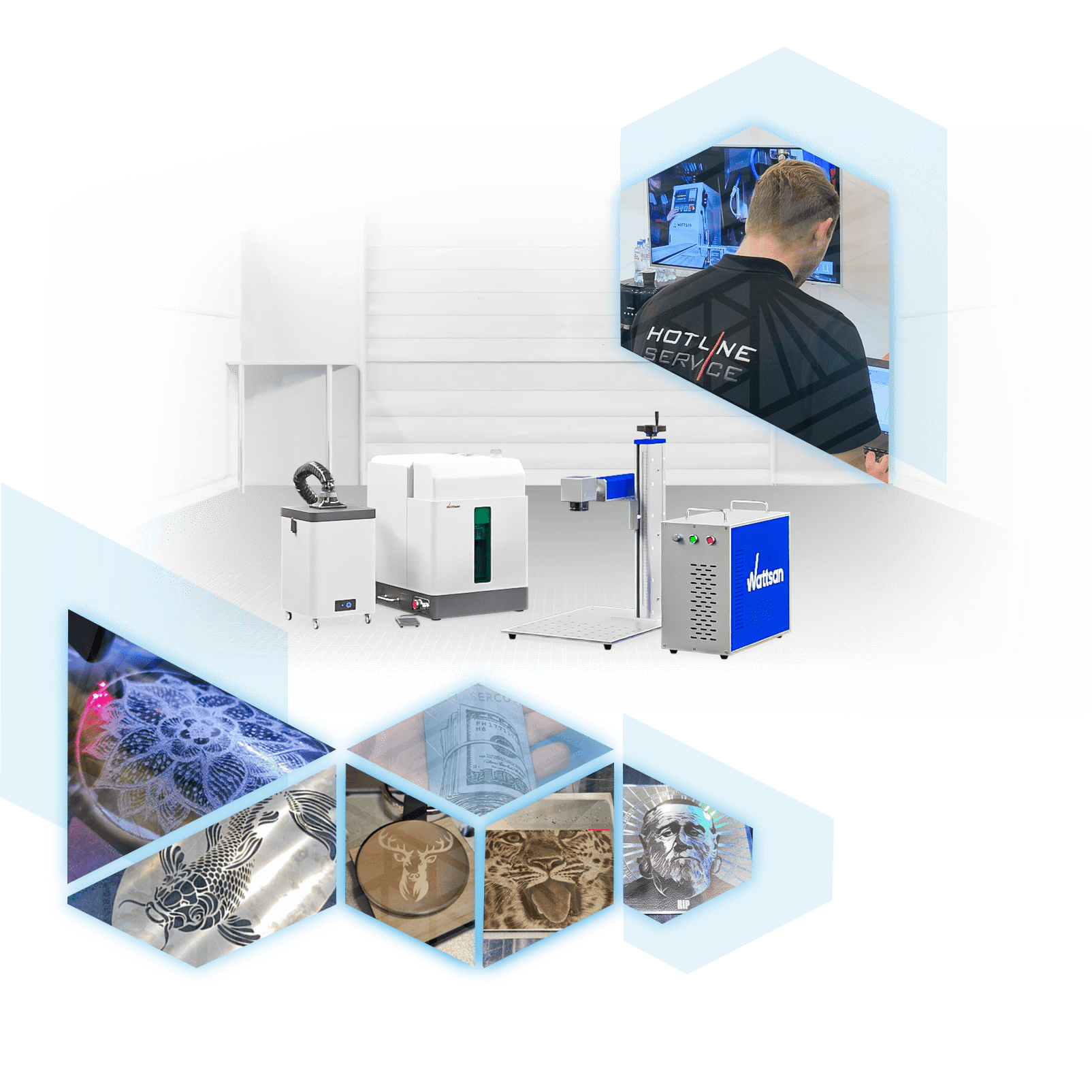 Тест-драйв и сервис станка