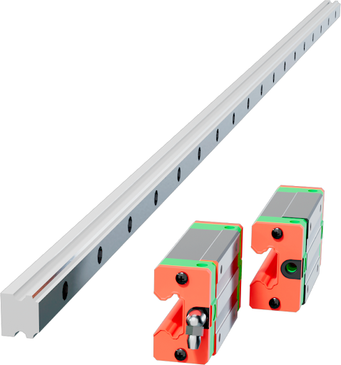 Косозубые рейки и направляющие