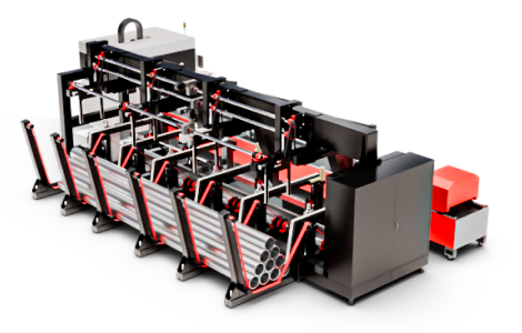 Автоматическая подача труб