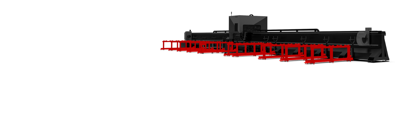 Полуавтоматическая система подачи и выгрузки труб