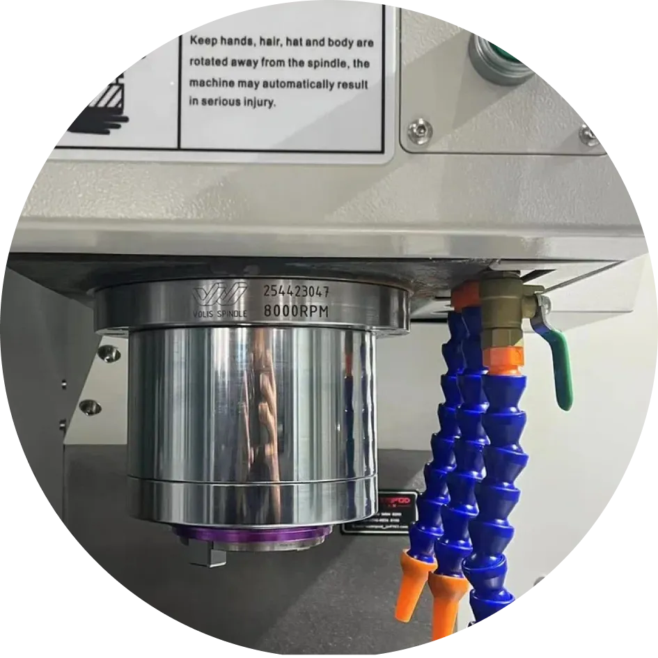 Шпиндель с защитой от загрязнений