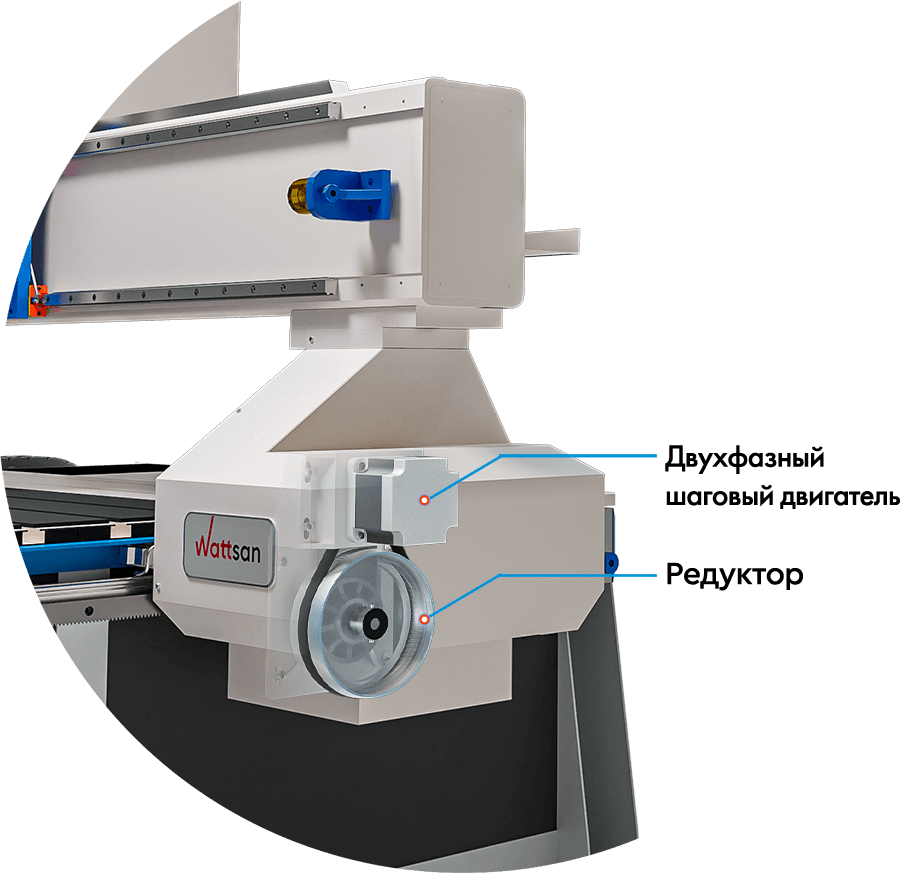 Точные перемещения за счет двухфазных шаговых двигателей