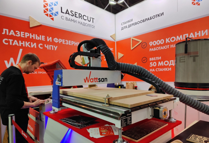 Превью 9 к Фрезерный станок с ЧПУ WATTSAN 0609 MINI