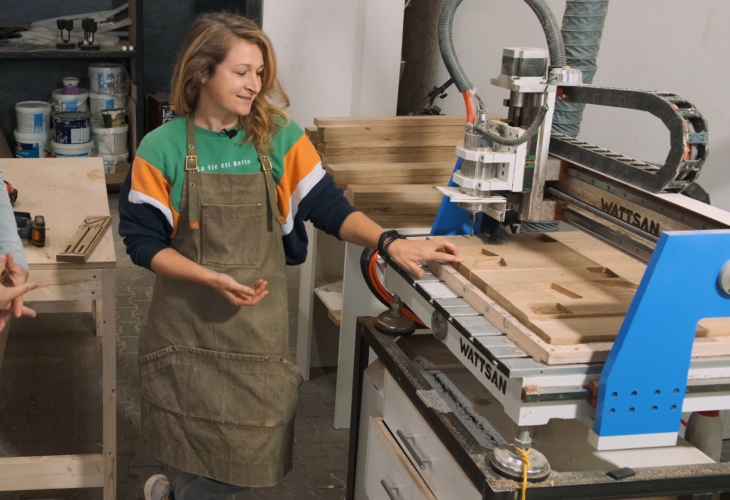 Превью 12 к Фрезерный станок с ЧПУ WATTSAN 0609 MINI