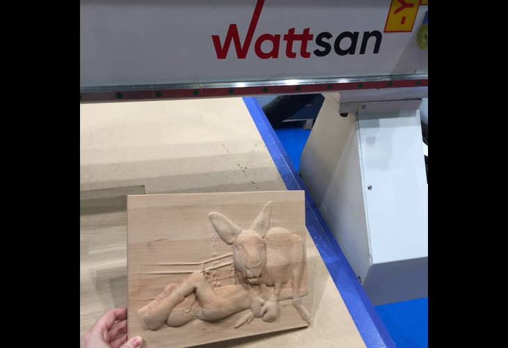 Превью 13 к Фрезерный станок с ЧПУ WATTSAN A1 1313