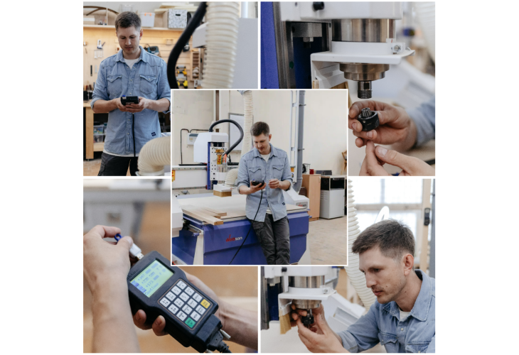 Превью 12 к 3D Фрезерный станок с ЧПУ WATTSAN M1 1313