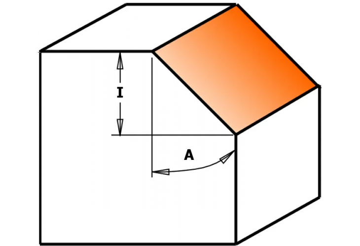 Превью 2 к Фреза фасочная 45гр., смен.ножи HM Z2 S=6 D=29x8x52