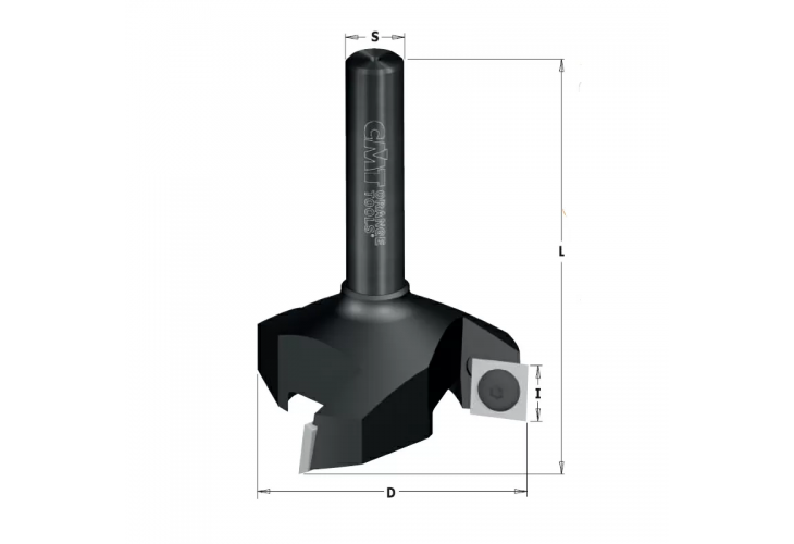 Превью 1 к Фреза фуговальная со сменными ножами HM Z3 D=38x12x60 RH S=12 RH
