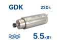 превью 1 к Шпиндель GDK-125-18-24Z/5.5 220В (водн.) ER25