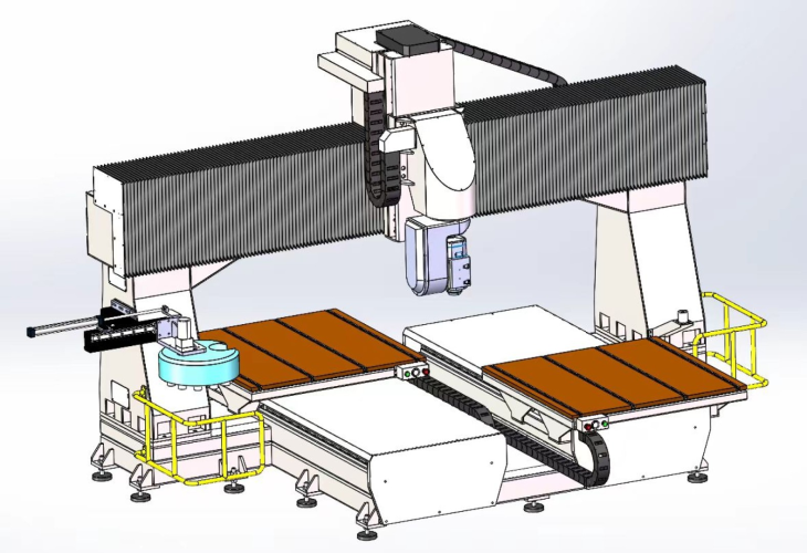 Превью 8 к 5-осевой обрабатывающий центр QUICK SA-1313D-5A