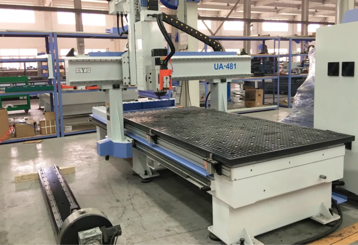 Превью 2 к Обрабатывающий центр с ЧПУ QUICK UA 4 AXIS