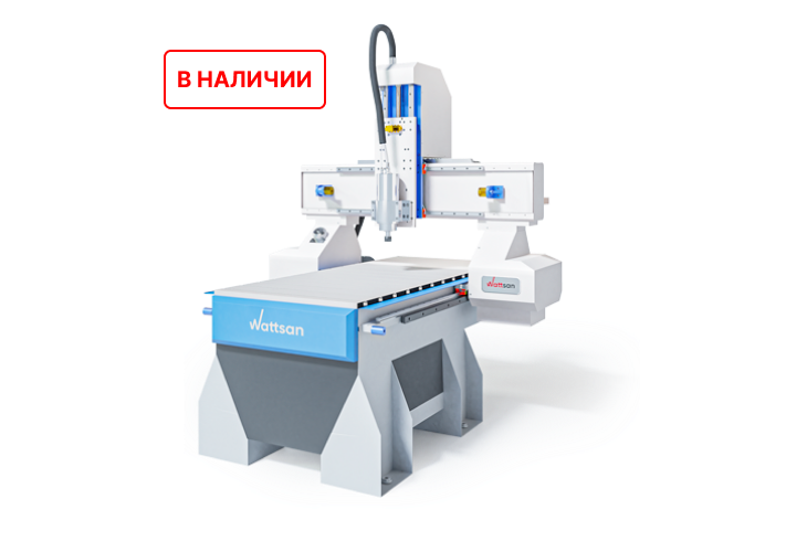 Превью 1 к Фрезерный станок  с ЧПУ WATTSAN M1 6090 NcStudio