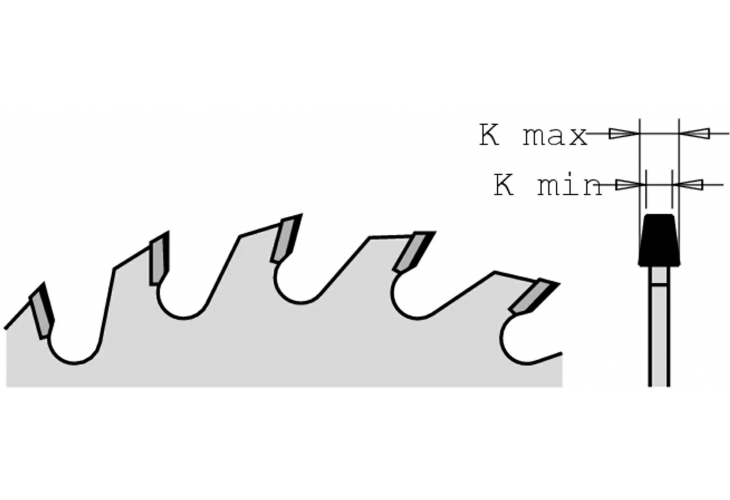 Превью 2 к Диск пильный 120x20x3,1-3,7/ 5° CON Z=20 (DIA)