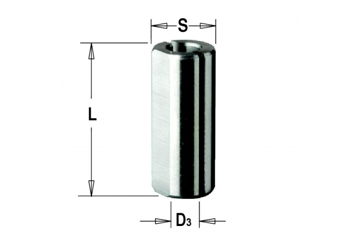 Превью 1 к Втулка для сверла спирального в патрон D=2,5 S=10x23