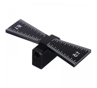 Шаблон пластиковый градуированный для соединения ласточкин хвост