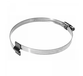 Хомут червяч. со скобой под арм. спираль 87*112