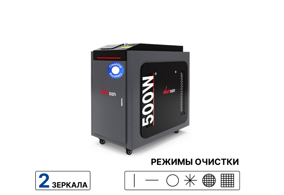 Превью 1 к Ручная лазерная очистка Wattsan PW Pro 500 Вт