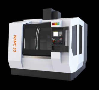 Вертикальный фрезерный станок с ЧПУ WAMC-50