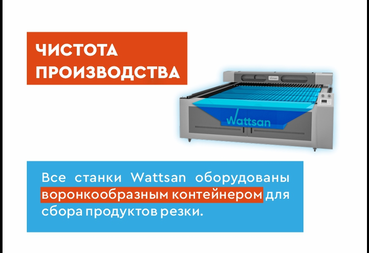 Превью 23 к Лазерный станок WATTSAN 2030 Flat Bed