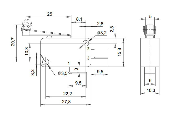 Превью 2 к Концевой датчик Lema