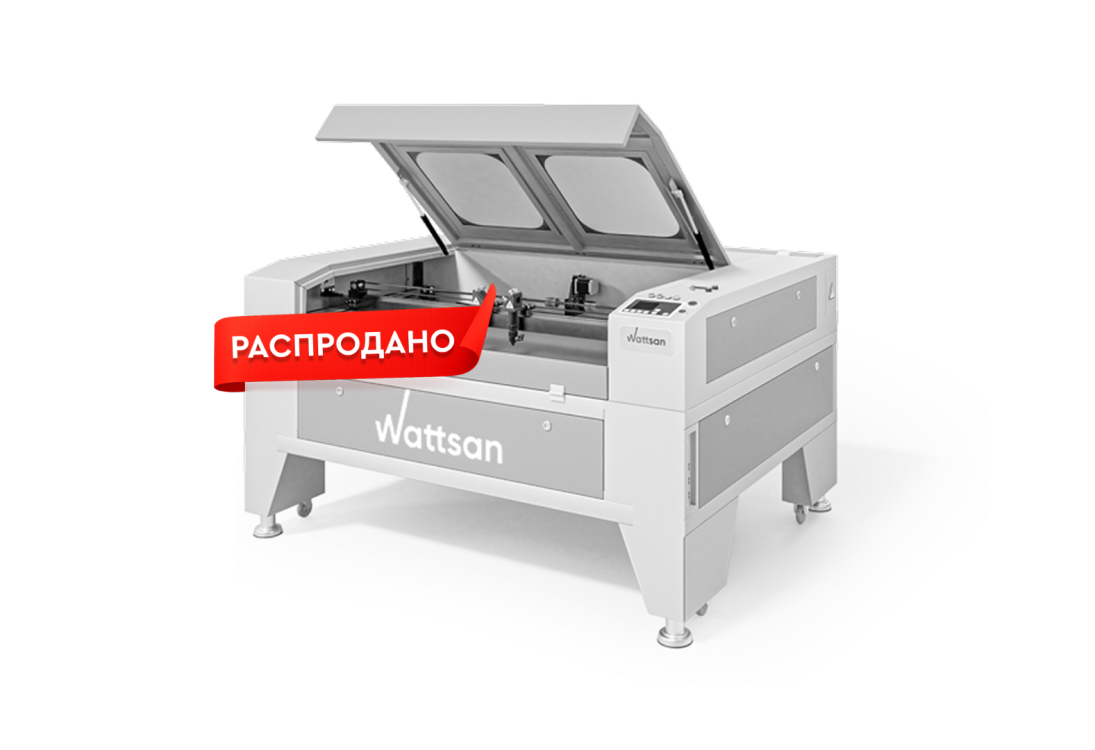 Превью 1 к Лазерный станок WATTSAN 1290 Duos LT Подъёмный стол