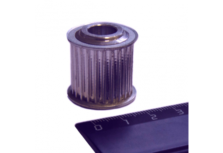 Превью 2 к Зубчатый шкив ремня шагового двигателя 25 x 25 мм