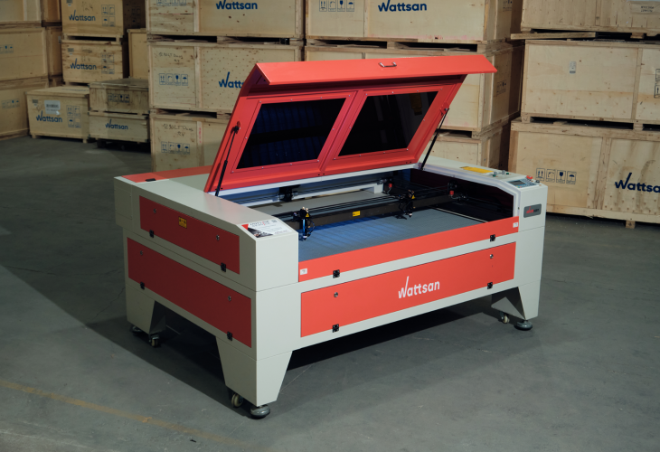 Превью 2 к Лазерный станок с ЧПУ WATTSAN 1610 Duos ST Статичный стол