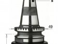 превью 1 к Патрон высокоточный с фланцем для цанги ER32 S=ISO30/SCM RH